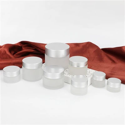 Pot de crème cosmétique de bouteille cosmétique